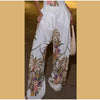 Women's Floral Print Three Piece Set Blazer Corset Top Wide Leg Pant Spring Lady Casual Daily Vacation Party Outfit