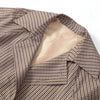 Women Short Trench Coat Jacket Plaid Lapel Double Breasted Belted Waist Loose Long Sleeve Checkered Cropped Lady Autumn Coat