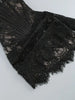 White Birthday Dress for Women Women's Elegant Dresses Autumn Pleated Evening Gowns Lace Patchwork Party Clothes