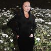 High Street Red Christma Hooded Long Sleeve Maxi Dress for Woman Slim Solid Bodycon Party Vestidos Elegant Autumn Dresses