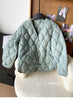 Lagabogy Autumn Winter Warm Puffer Coat Women Light Thin 90%White Duck Down Jacket Female Short Single Breasted Outwear