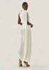 Split Turtleneck Sexy Maxi Dress Women Gown One-shoulder High Waist Bodycon Solid Club Party Long Dress Elegant
