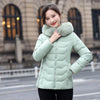 Winter Jacket Women Parka Long Coat Wool Liner Hooded Parkas Slim With Fur Collar Warm Snow Wear Padded Clothes