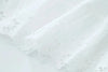 Elegant Chic Lace Maxi Dress White Cotton Autumn Spring Long Sleeve Women Dresses Loose Hollow Out Holiday Vestidos