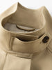 British Style Design Stand Collar Windbreaker Trench Jacket for Women Autumn Casual Chic Coats for Women