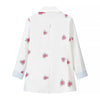 Spot-Floral Printed 3pcs Sets for Women Strap Corset Lapel Blazer Jacket Straight Pants Lady Set Vacation Outfits Suits