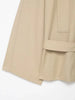 Womens Elegant Solid Two Piece Outfit Long Sleeve Belted Blazer Jacket Pleated Shorts Set Casual Loose Fit Streetwear