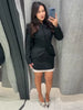 Chic Waist Cinched Women's Jacket Stand Collar Single Breasted Slim Blazer Coat Lady Spring Casual Slim Commute Outerwears