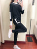 Winter Women Knitted 2 Pieces Set Muslim Casual Thicken Pullover Sweater +Knitted Pant 2PCS Suits Outfit Sport Warm Set