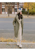 Autumn Winter Korean Loose Women Down Cotton Coat Hooded Medium Length Cotton Coat Large Pocket Windproof Coat