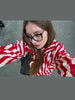 Vintage Contrast Striped Coat Pants Suit Women Chic Zipper Elastic Waist Button Lantern Trouser Suit Autumn Daily Street Outfit