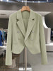 Blazer Women Coat Spring Office Lady Blazer Womens Casual Korean Short Temperament Suit Jacket Female Outerwear