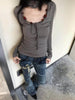 2000s Japanese Jeans Pants Women Low Waist Denim Pant Streetwear American Retro Y2k Trousers Jeans Slim E-girls Jeans