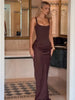 Women Black Velvet Sheer Maxi Dress Sexy Chic Mesh Patchwork Off-shoulder Waist Cinching Slim Maxi Dresses Club Party Gowns