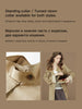 Womens British Trench Coat Contrast Cuff Stand Collar Heritage Workwear Style Pink Black Khaki Short Long Trench Coat