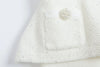 Long Sleeves with Belt Knitted Dresses Beaded Button Black Long Gown Belted Slim Bow White Dress Autumn Elegant Women's Clothing