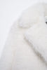 Autumn Winter Faux Fur Coat For Women Elegant Solid Button Long Sleeve Jacket Female Streetwear Warm Outerwear