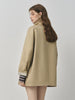British Style Design Stand Collar Windbreaker Trench Jacket for Women Autumn Casual Chic Coats for Women