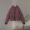 Striped Ski Suit Women's Hooded Full Sleeves Zippers Warm Coats High Waist Pants Winter Winter Lady Tracksuit