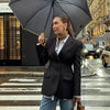 Women's Autumn Winter Slim Waist Chic Blazer Coats Office Ladies Double Breasted Suits Jacket Women Clothing