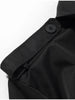 Women Lapel V-neck Belt Trench Coat Lace Up Button Full Sleeve Short Thin Windbreak Lady Daily Street Outerwear