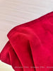 Retro Red Mid-Waist Wide-Leg Straight Corduroy Long Pants For Women Autumn Winter