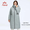Women's Winter Jacket Plus Size Bio Down Jackets Fur Collar Hooded Quilted Cotton Coat Women Parka Female Clothing