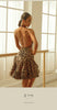 Adult Latin Dance Dress Clothes Leopard Dress for Women Sexy Rumba Cha Cha Tango Dance Skirt Performance Practice Dancewear