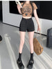 Korean High Waisted A Line Shorts Ladies Solid Color All-Match Slim Casual Short Pants Women Sexy Girl Elastic Tight Shorts