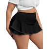 Size 1XL-5XL Women's Skirts Sexy Pleated Home Skirts Skirts with leggings Solid color skirts
