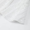 Vintage Hollow Out Floral Lace Off Shoulder Maxi Dress Women Flare Long Sleeve Slim Dresses Elegant Lady Party Robe