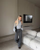 Knitwear 2 Piece-Set Female Vest Ribbed Turtleneck And Casual Patchwork Cover up Outfits Women's Knit Pullover Top