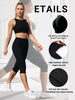Women Minimalist Checkered Leggings Sports Yoga Pants Vacation Travel Outdoor Camping Cycling Tights Unique Capri Pants