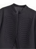 Women Baroque Cropped Jacket Military Inspired Structured Shoulder Asymmetric Hem Elegant Short Blazer Jacket Outerwear