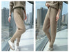 100% Mink Cashmere Knitted Feet Pants Women's Elastic Waist Slim Trousers Warm Joker Radish Pants Autumn Thick Leggings