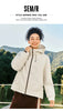 Women Down Jacket Waterproof Windproof Stain Resistant 90 Percent Down Fill Three Layer Design Winter Everyday Style