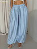 Loose Brown Women's Pants Casual High Waist Wide Leg Trousers Elegant Classic Solid Pants Female Clothing