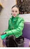 Korean Down Cotton Jacket Women Winter Loose Stand-up Collar Casual Short Waterproof Parka Outwear Ladies Warm Overcoat