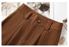 Spring Autumn Korean Spring Temperament Pants Women Wide-leg suit Pants Female Trouser Ladies