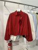 Women's Short Jacket Spring Autumn Korean Version Stand-up Collar Ladies Coat Loose Casual Female Overcoat