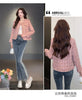 All-Match Tweed Coat Female Elegant O-Neck Cropped Jacket Women Spring Autumn Korean Small Fragrance Jacket Outwear