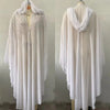 Middle East Africa Muslim Long Robe Vintage Diamond Bead Shoulder Cover Hooded Cloak Dress Bat Sleeve Women's Dress