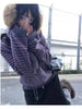 Faux Fur American Vintage Coats with Hooded Women's Y2K Sweatshirts Gothic Harajuku Subculture Punk Emo Sweatshirts and Jacket