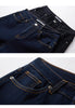 Minimalism Jeans for Women Autumn Slim Feet Casual All-match Cotton Slight Strech Ankle-Length Pants 12514004