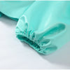 Shiny Stand Collar Short Jacket Women Puff Sleeve Drawstring Waist Cinching Pleated Jackets Autumn Causal Lady Outerwear