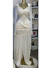 Women Stacked Ruched Draped High Split Pleated Maxi Long Bodycon Dress Holiday Birthday Club Party Evening Dresses