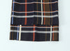 European and American Style Women's Casual Plaid Pocket Shirt High Waist Loose Long Pants Two Pieces Sets