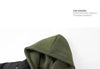 Winter Cotton-padded Jacket Women, Two-piece Hooded Down Cotton Jacket Female Casual Warm Cotton-padded Clothing Parker Coat