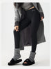 Autumn Winter Thick Foot Pants Sharkskin Leggings Women's Rabbit Fleece Warm Leggings High Waist Elastic Non Trace Yoga