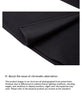 Black Wide-Leg Pants Autumn Flowy Ankle-Length Side Zipper Detail Trousers Office Lady Commuter Bottoms A1738